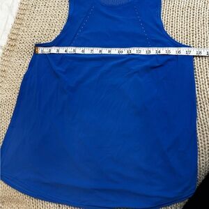 lululemon athletica Royal Blue Tank Top
